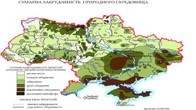 Карты Украины. Экология, загрязнение, радиация
