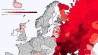 Процент православных верующих разных конфессий в европе
